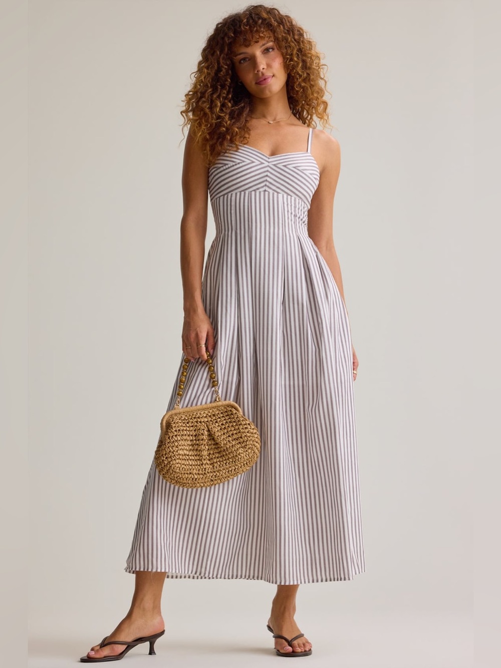 NWT Altar’d State Alouette Dress Brown Size XS
